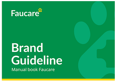Faucare Brand Guidline Manual Book Design branding design graphic design logo vector
