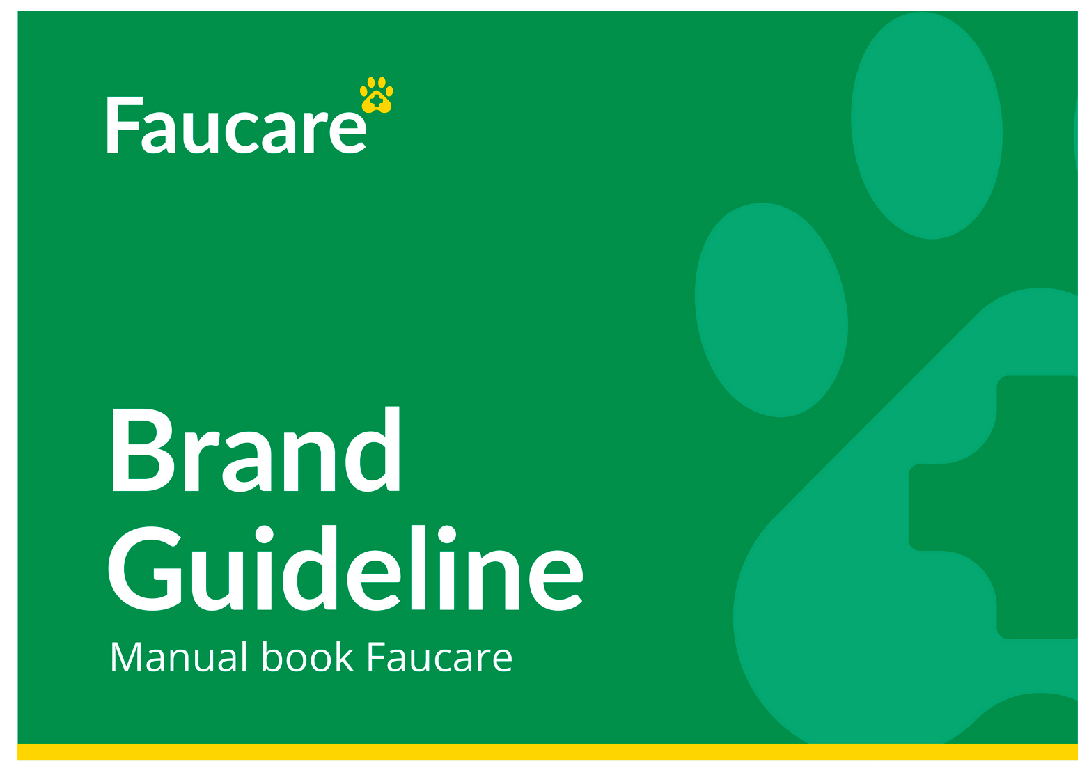 Faucare Brand Guidline Manual Book Design adobe illustrator adobe photoshop brand style guide brandguidelines brandidentity branding branding design design graphic design illustration logo logodesign minimal typography vector