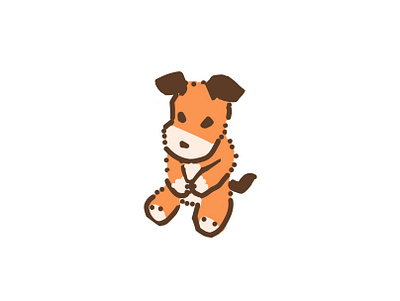 Kipper the dog HiPaint freestyle character children cute design dog hipaint illustration