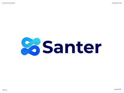 letter S infinity logo design - For sale blockchain logo brand identity branding crypto logo design finance fintech infinity logo investment logo logo design logo designer loop minimalist logo modern logo round startup logo tech logo technology logo trading