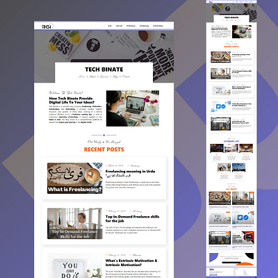 Blog WordPress Website Design binate binatenoor blog design blog website blogging branding build wordpress website design website elementor elementor pro graphic design responsive design tech binate techbinate web design web development website website builder wordpress wordpress blog