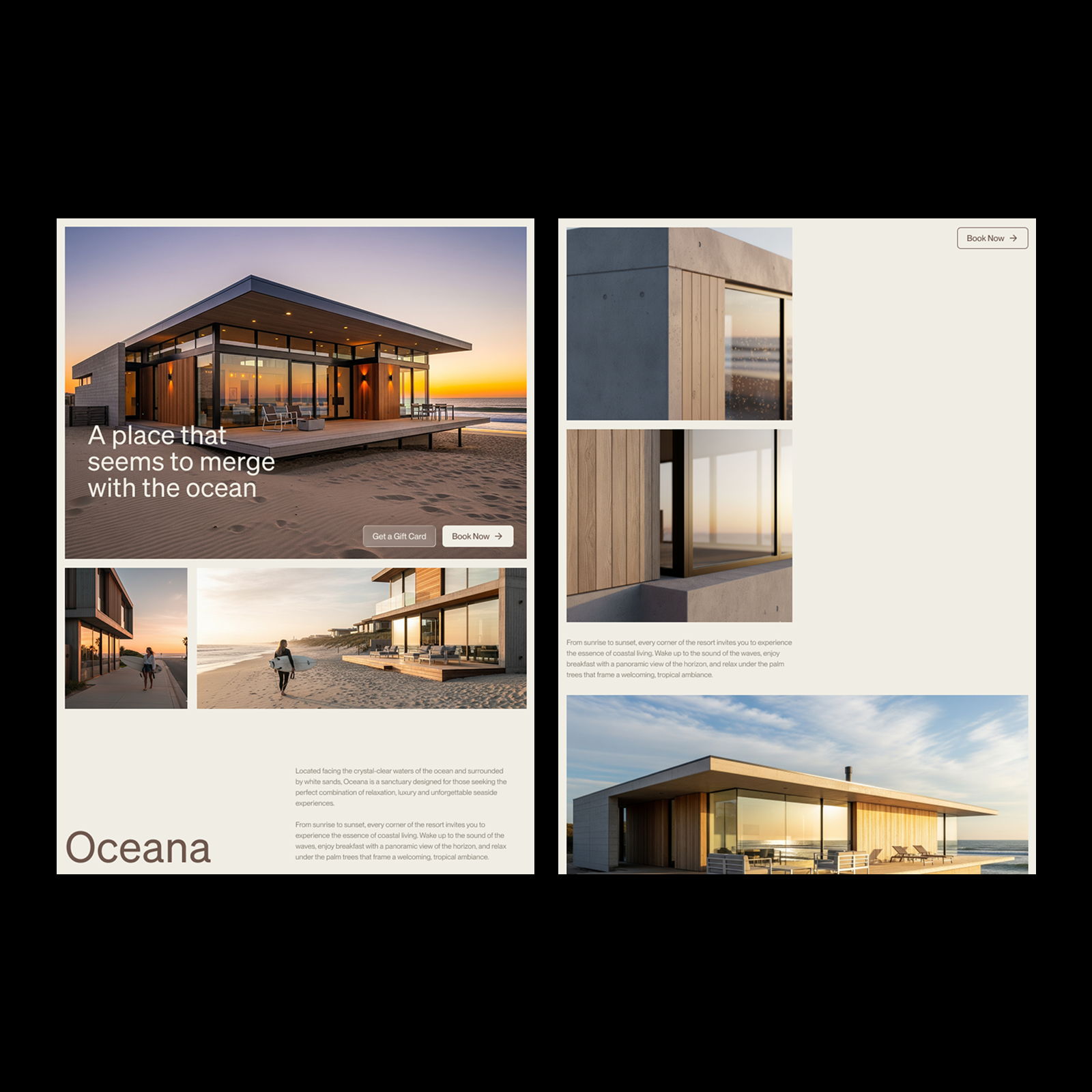 ⬤ Oceana® Landing Page Design — 214
