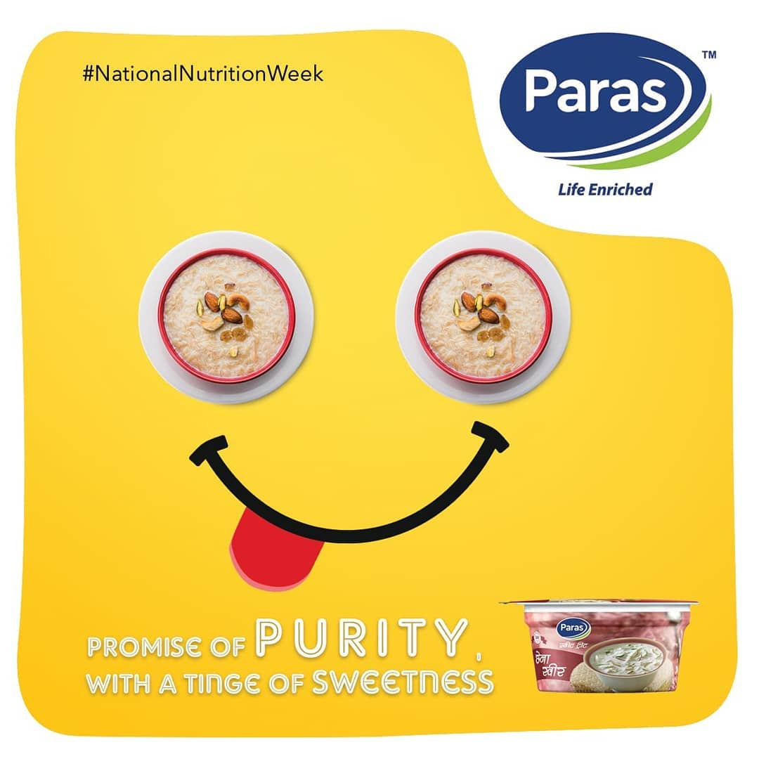 Paras Dairy creativead dairyproducts kheer parasdairy readytoeat sharksense socialmediacreative
