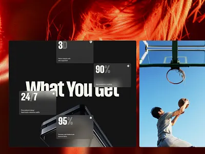 NeuroCore – Bold Website Design for AI Sport Company ai b2b bold design design landing landing page ui ui design ux web web design website website design