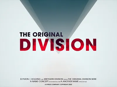 [Concept Art] The Original Division (fictional)