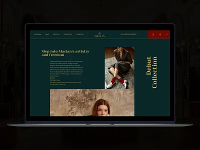 Macian UI/UX Design & Shopify Development branding design graphic design illustration typography ui user experience design user interface design ux