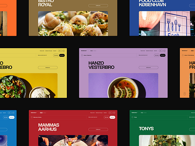 Maadklubben Design System restaurant ui ux website