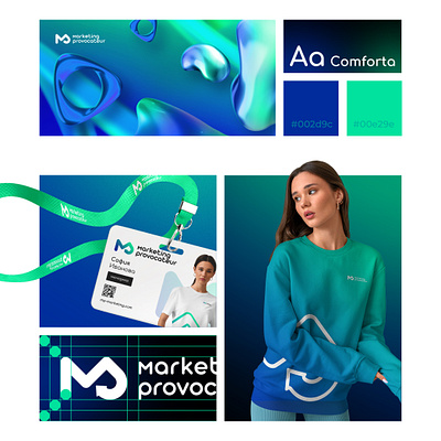 MP marketing agency 3d branding graphic design logo