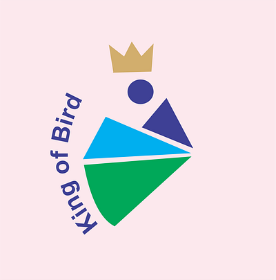 Bird Logo bird branding design digital painting graphic design illustration king logo photoshop print design