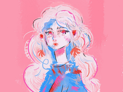 pinterest insp study character design illustration photoshop portrait woman