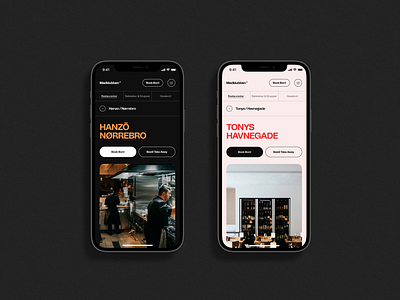 Madklubben.dk mobile ui ux website