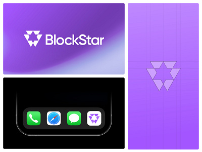 Minimal Futuristic Star Logo – Modern Blockchain & Tech Branding abstract logo app icon design blockchain logo blockstar logo brand identity branding crypto logo digital identity fintech logo futuristic logo geometric logo innovation branding logo minimal design modern branding star logo startup logo tech logo technology branding web3 logo