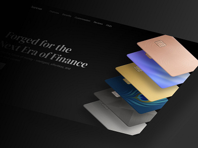 Credit card website bank account card colorful credit card currency debit card dollar finance fintech framer gold loan metal card mobile app money payment silver transfer webflow website