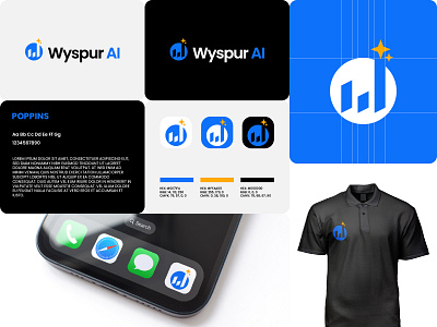 Logo for Wyspur AI branding business logo logos modern simple startup tech