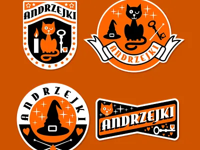 Andrzejki / St. Andrew's Day andrzejki stickers