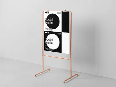 Fotógrafos Eficientes posters branding canvas design download frame identity illustration logo metal stand mockup mockups paper psd stand template typography