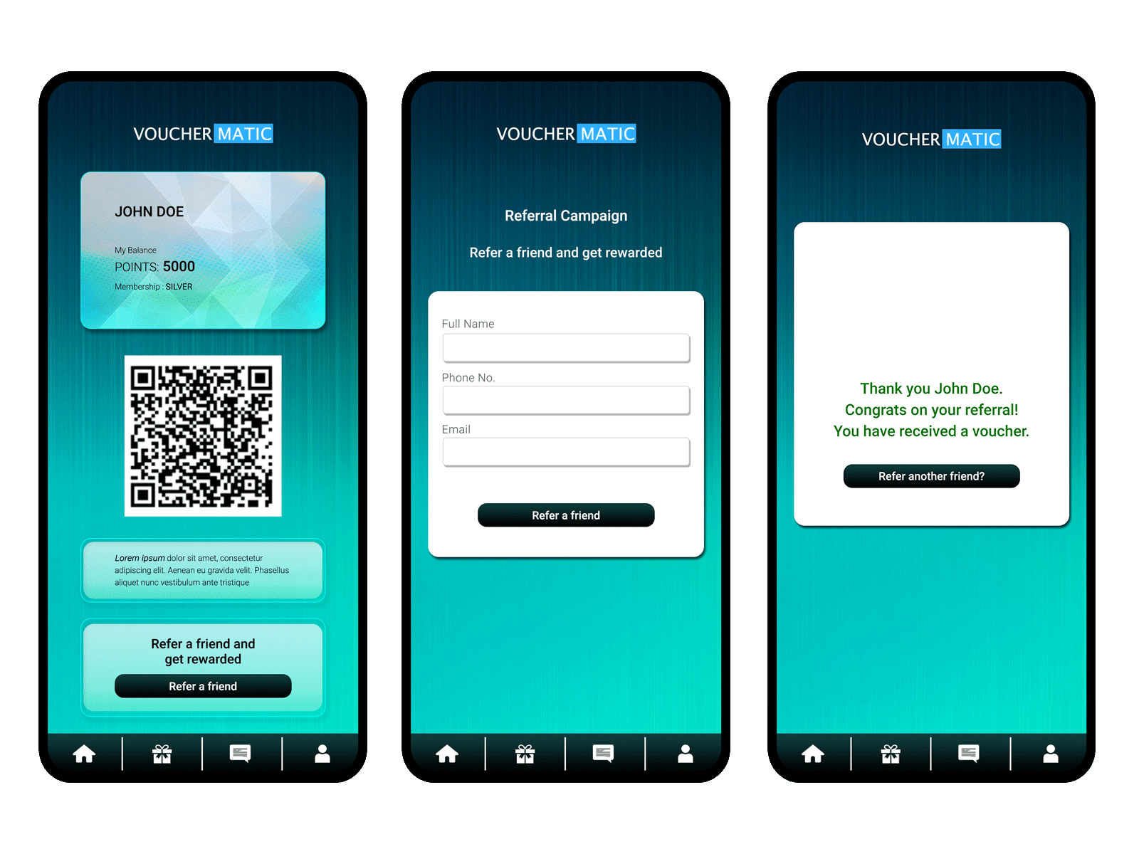 Referral Journey referral journey design vouchermatic