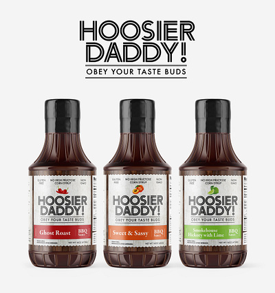 Hoosier Daddy! Logo and Packaging