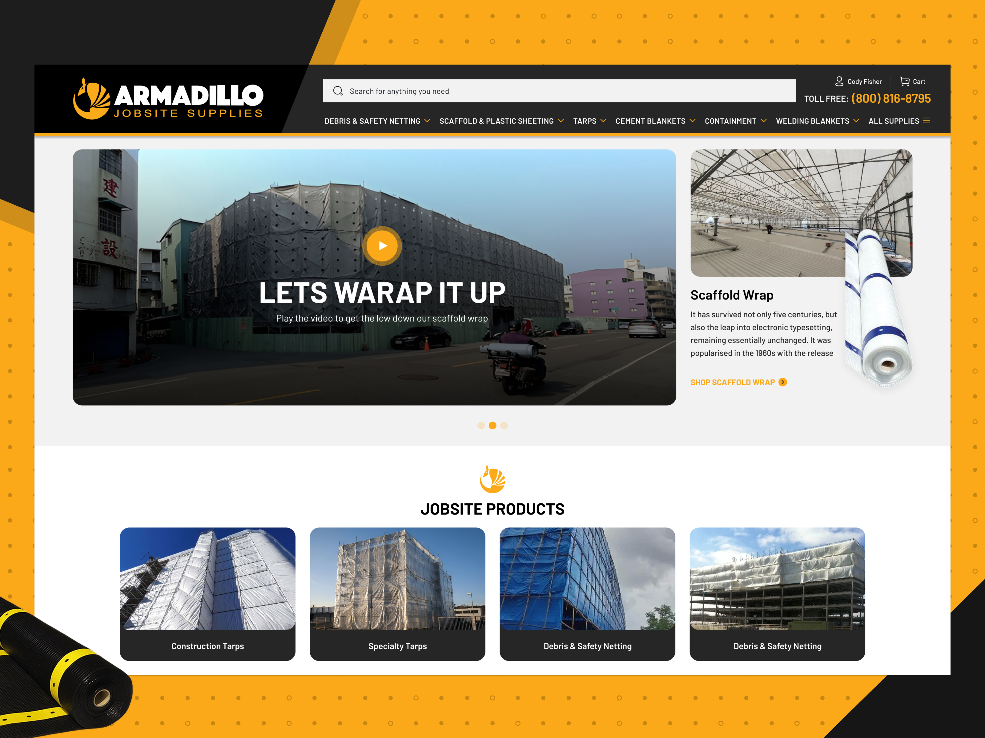 Armadillo – B2B eCommerce UI/UX by Pixlogix photoshop pixlogix web development