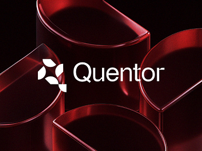 Quentor Logo Design bold brand identity branding design dynamic graphic design icon logo logo mark logotype modern logo monogram q logo saas sharp tech time less