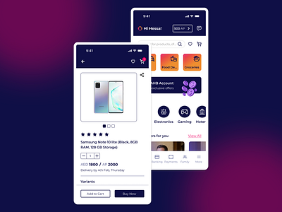 Banking App | UI/UX Design graphic design ui
