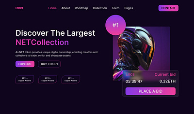 Clean, Bold & Interactive Design design product design prototyping typography user interface ux visual design web design wireframing