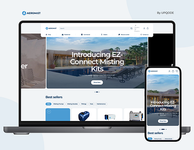 Aeromist design professional responsive design ui upqode ux webdesign wordpress wordpress design wordpress development