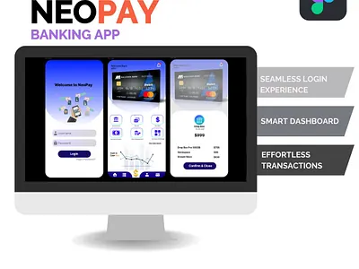 Digital Banking with NeoPay app bank chanukawasundara dribbble figma ui ux xd