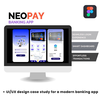 Digital Banking with NeoPay app bank chanukawasundara dribbble figma ui ux xd