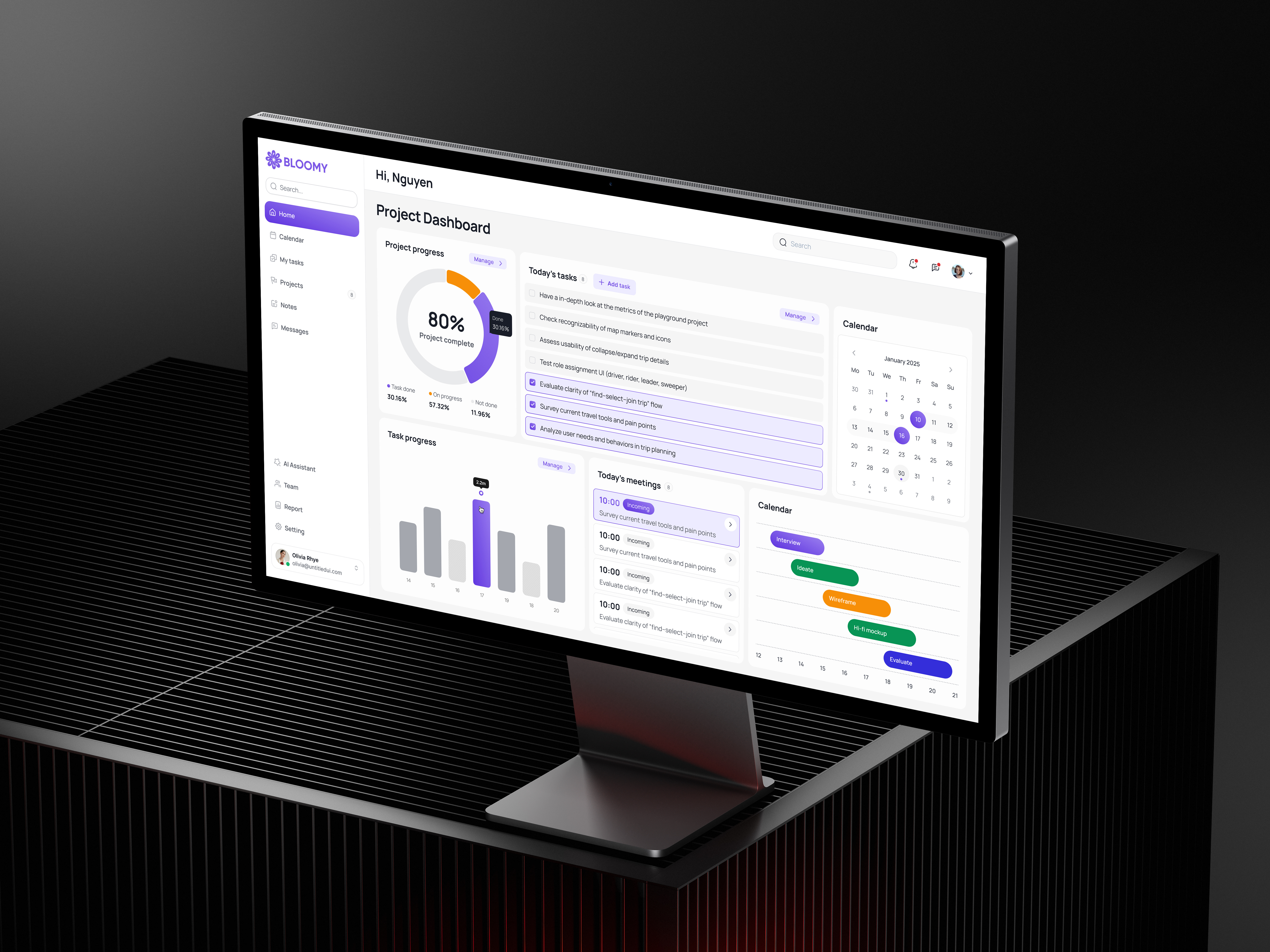 KANBAN - UX/UI dashboard design control panel dashboard dashboard design kanban ui ui design ui website design user experience design user interface design ux design website design