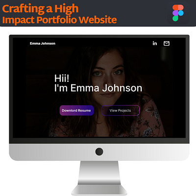 Crafting a High-Impact Portfolio Website chanukawasundara dribbble figma portfolio ui uiux ux xd