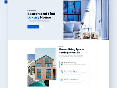 Real Estate Agent Website Design