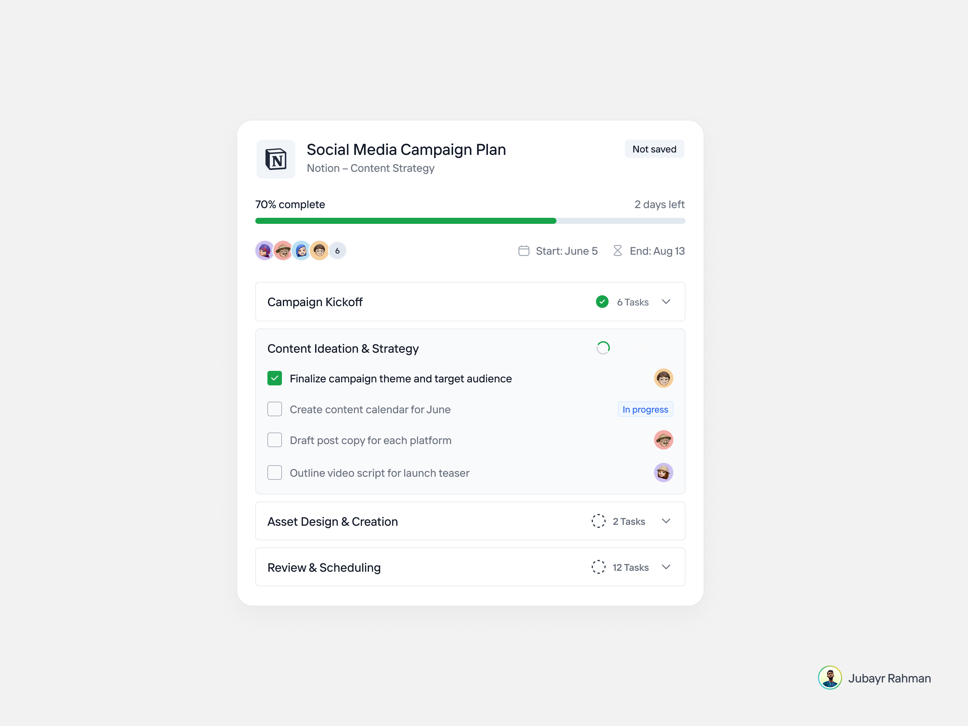 Task Management Template - CRM component crm crm dashboard dashboard figma hrm task task management ui web app