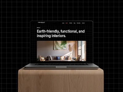 Interior Design Company Website UI app design design thinking interiors website saas platform ui ui design