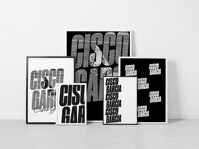 Cisco García - poster projects branding canvas design download frame identity logo mockup mockups paper psd template typography wall