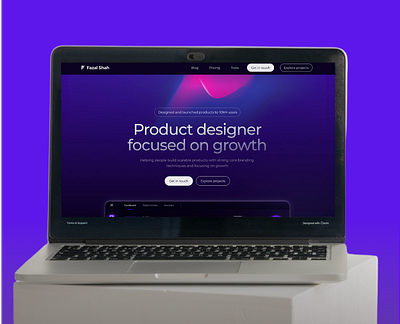 Personal portfolio design WIP landing page personal portfolio personal website portfolio landing page web design webpage