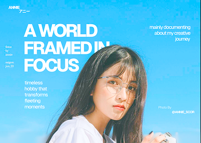 Day 8 - Hero section for photography portofolio design hero ui web