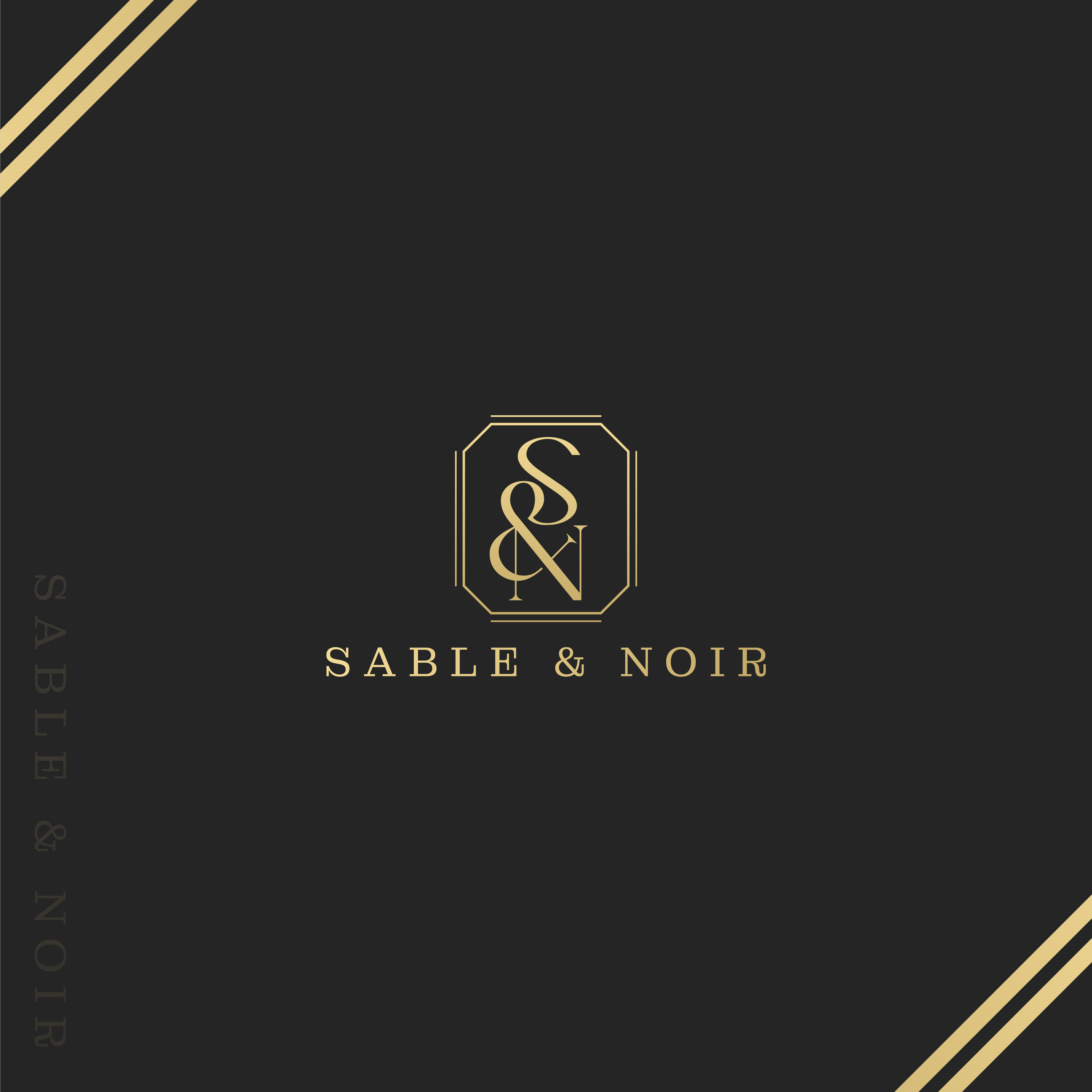Sable & Noir | Premium Leather Branding brand designs brand style guide branding graphic design initial logo leather leather branding leather logo leather shop logo letter logo logo logo design logos luxury monogram logo minimalist logo sn logo
