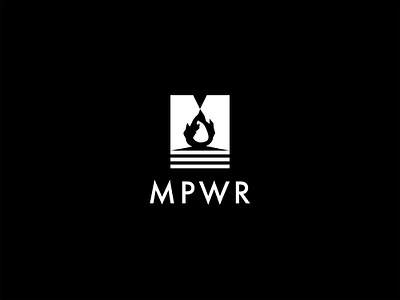 mpwr logo affinitydesigner branding consulting draft fire logo power vector