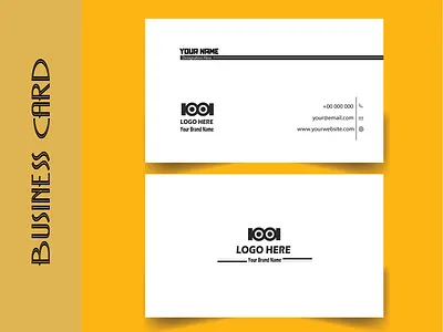 Business Card || Name Card Design Template branding business card card corporate creative customizable editable graphic design modern modern design name name card personal card print ready private card professional unique unique design vector design visiting card