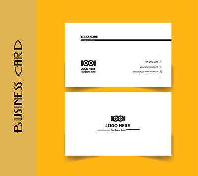 Business Card || Name Card Design Template branding business card card corporate creative customizable editable graphic design modern modern design name name card personal card print ready private card professional unique unique design vector design visiting card