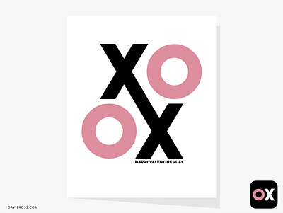 XOXO | Logo app app icon black branding flat flat app flat graphic flat icon flat logo flat love icon logo love love logo o pink x xo xo logo xoxo