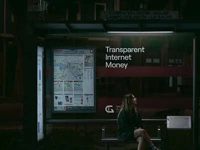 Gho. Keeping it Transparent. branding graphic design logo transparency typography