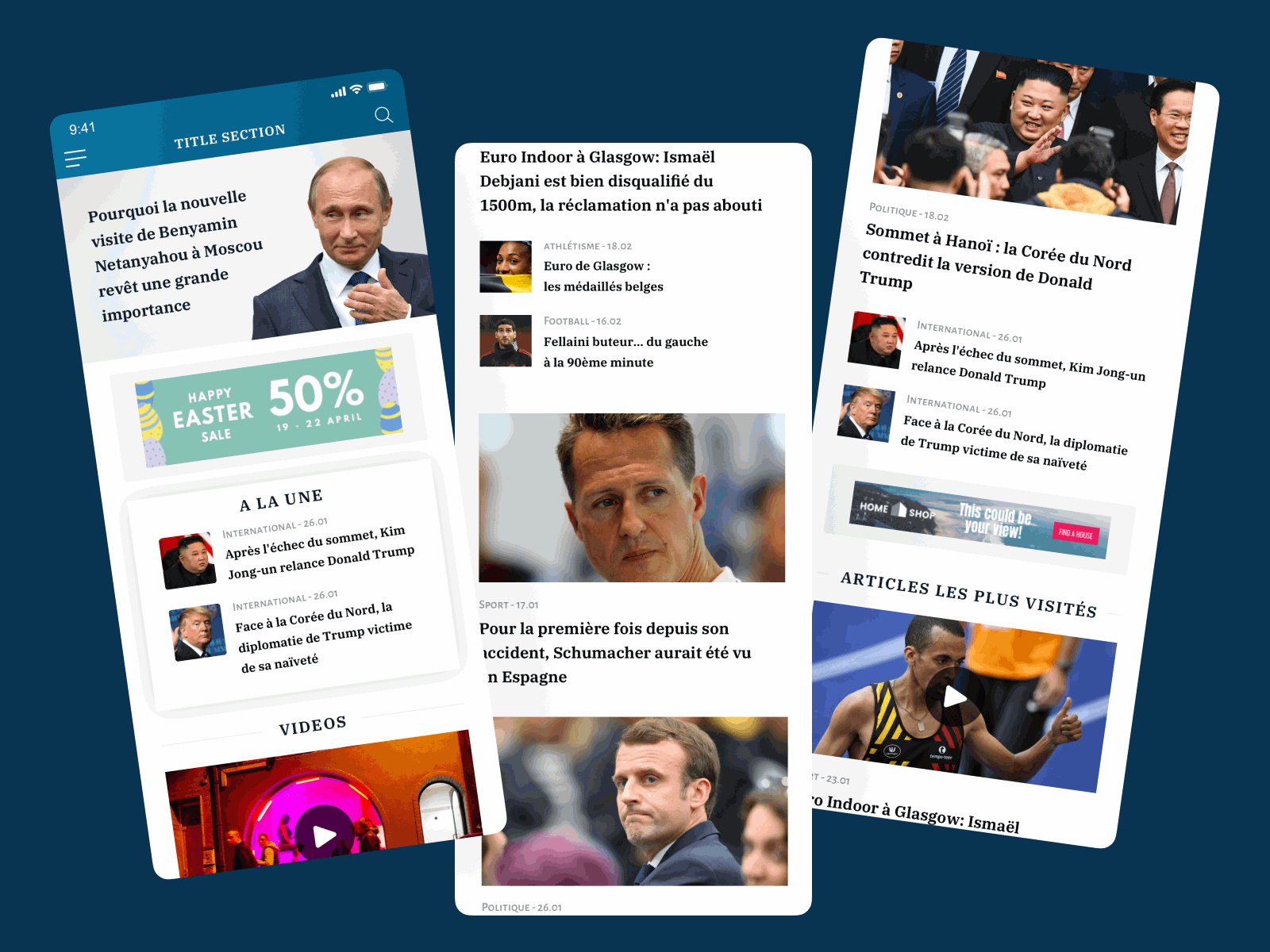 LN24 Website app belgium branding brussels graphic design journalism news television