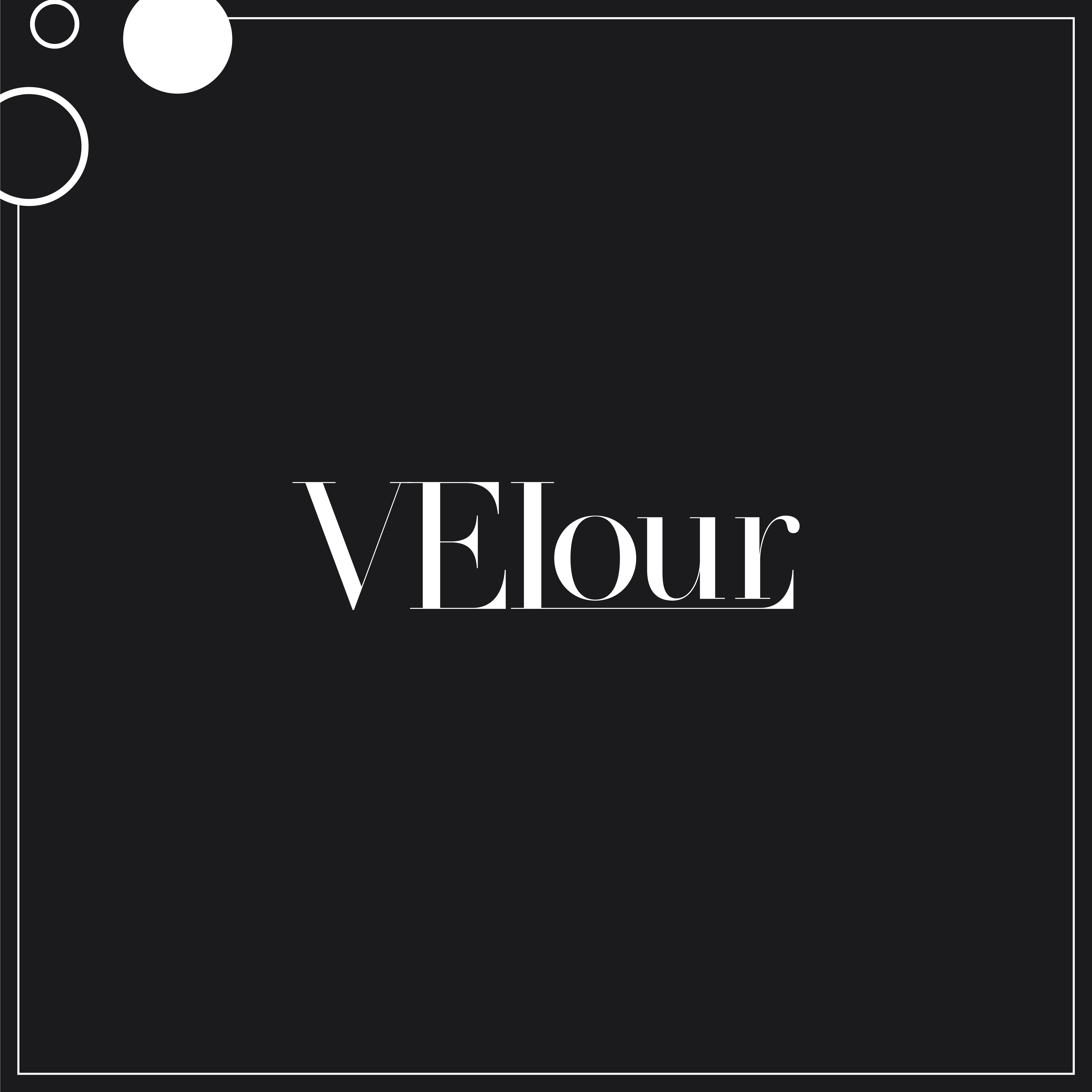 Minimal Clothing logo - Velour bold color brand style guide branding cloth logo clothing logo cloths creative fashion text logo graphic design logo logo design luxury fashion logo minimal modern text logo typography logo vector