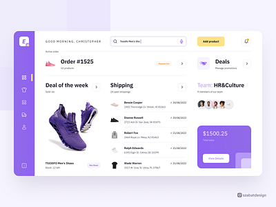 UI/UX Design eSquare SaaS platform to manage the ecommerce store app branding design ecommerce logo saas shop ui uiux ux uxui webdesign