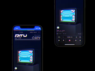 Dumpling.TV Mobile branding mobile ui ux video webgl website