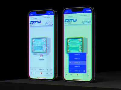 Dumpling.TV Mobile mobile tv ui ux website