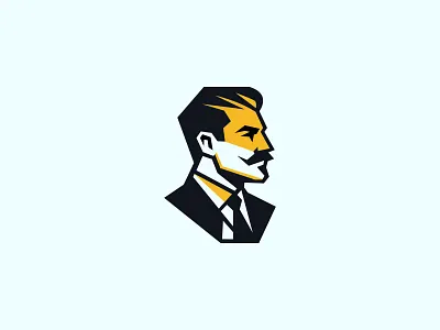 Gentleman Logo Design bold gentleman logo gentleman gentleman icon gentleman logo logo logo design man icon man logo