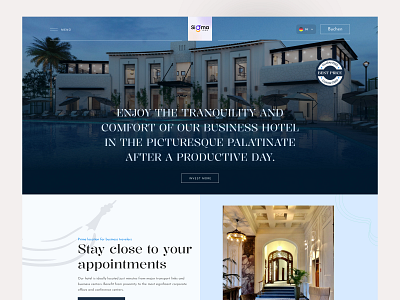 Luxury Hotel Landing Page UI hotel hotel landing page hotel website landing page landing page ui luxury hotel ui modern travel landing page ui ux website